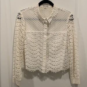 Whistles Lace Blouse